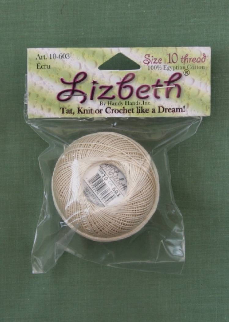 Lizbeth Crochet Thread Size 10