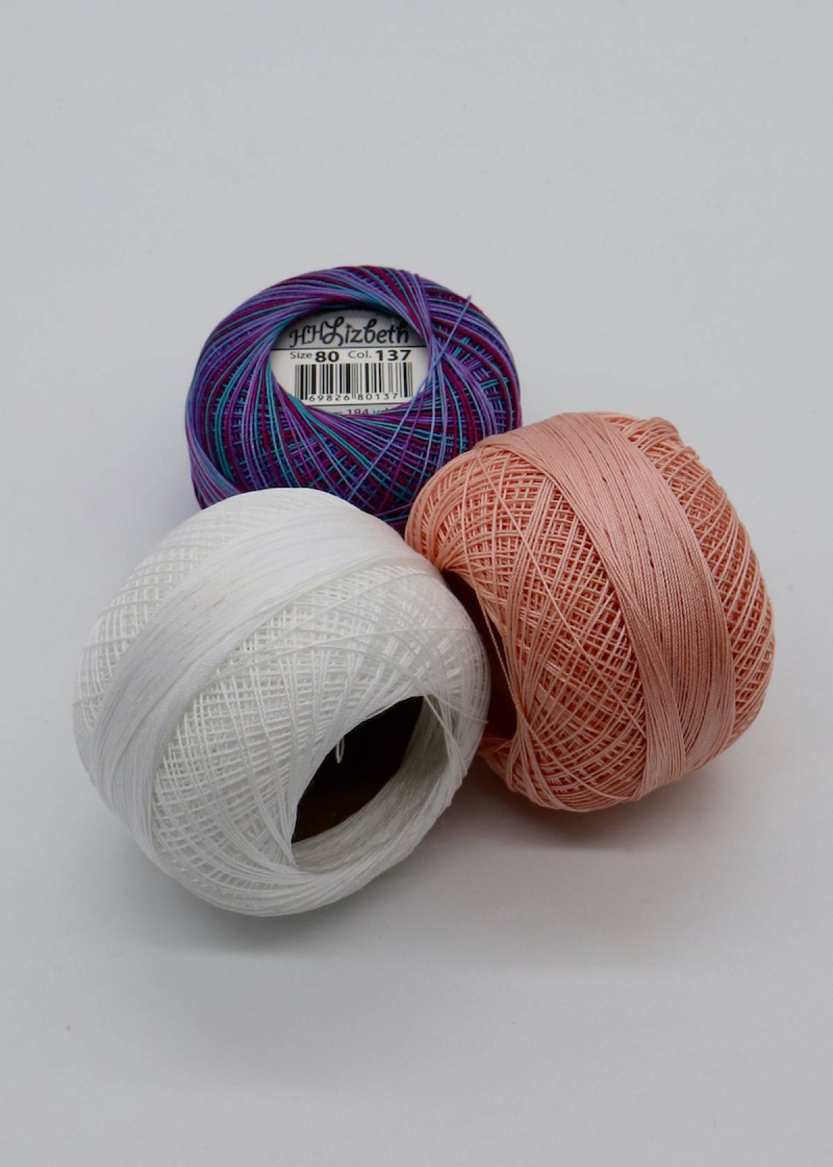 Lizbeth Thread 80 - (190) Silver Ice [HH80-190] - $3.06 : Tatting Corner:  Supplies for Crocheting, Lacemaking, Tatting